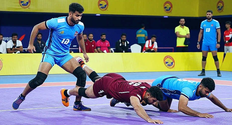 কমনওয়েলথ কাবাডি চ্যাম্পিয়নশিপ ২০২৬-এর লোগো: ১৪ দেশের মাঠে যাঁরা নেই, প্রশ্নটা সেখানেই কমনওয়েলথ কাবাডি চ্যাম্পিয়নশিপ ২০২৬-এর লোগো: ১৪ দেশের মাঠে যাঁরা নেই, প্রশ্নটা সেখানেই